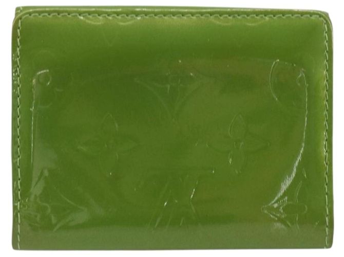 LOUIS VUITTON Monogram Vernis Ludlow Portamonete Vert Tonic M93631 LV Auth 192520 - vista 2