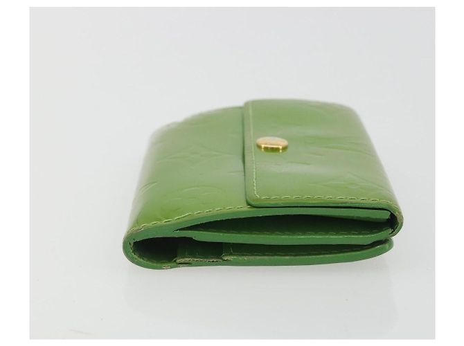 LOUIS VUITTON Monogram Vernis Ludlow Portamonete Vert Tonic M93631 LV Auth 192520 - vista 3