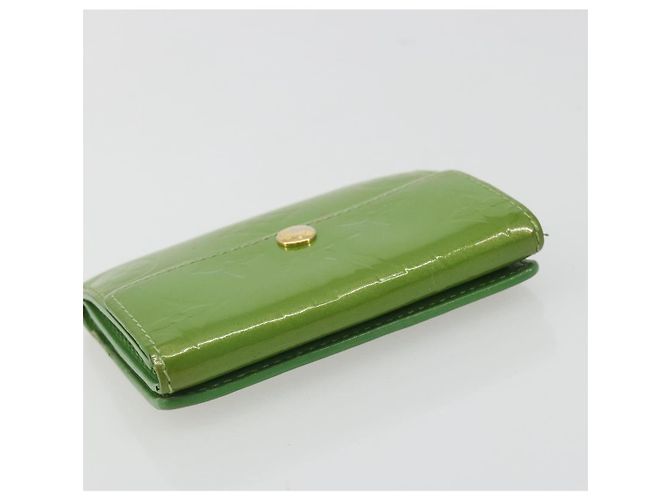 LOUIS VUITTON Monogram Vernis Ludlow Portamonete Vert Tonic M93631 LV Auth 192520 - vista 5