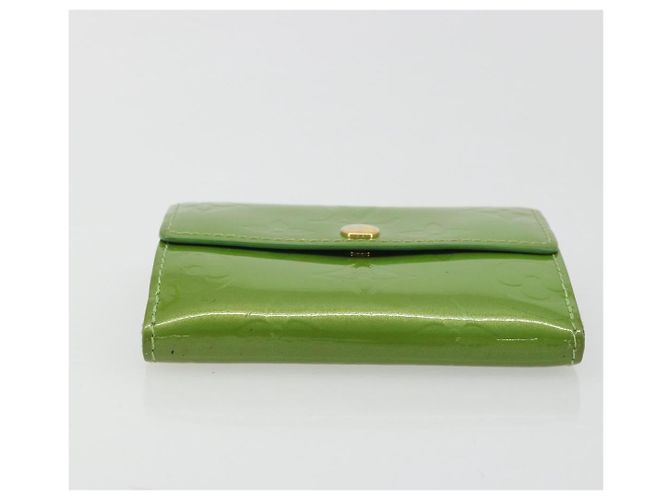 LOUIS VUITTON Monogram Vernis Ludlow Portamonete Vert Tonic M93631 LV Auth 192520 - vista 6