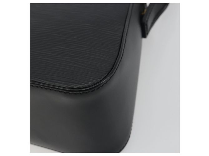 Borsa a Spalla LOUIS VUITTON Epi Mini Looping Shoulder Bag SPO Black LV Auth 194642SM Nero - vista 15