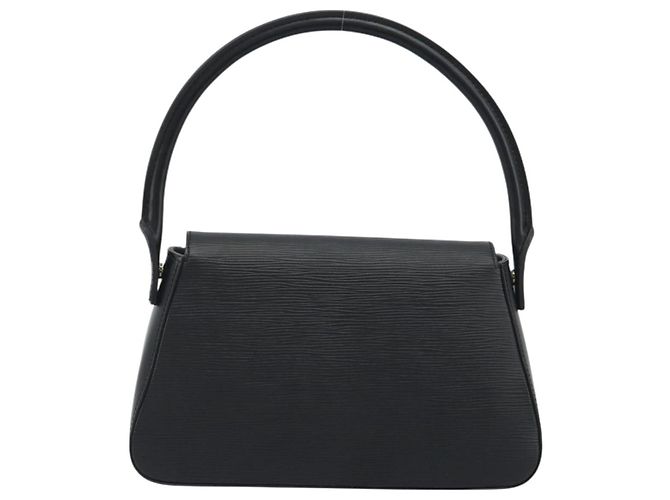 Borsa a Spalla LOUIS VUITTON Epi Mini Looping Shoulder Bag SPO Black LV Auth 194642SM Nero - vista 2