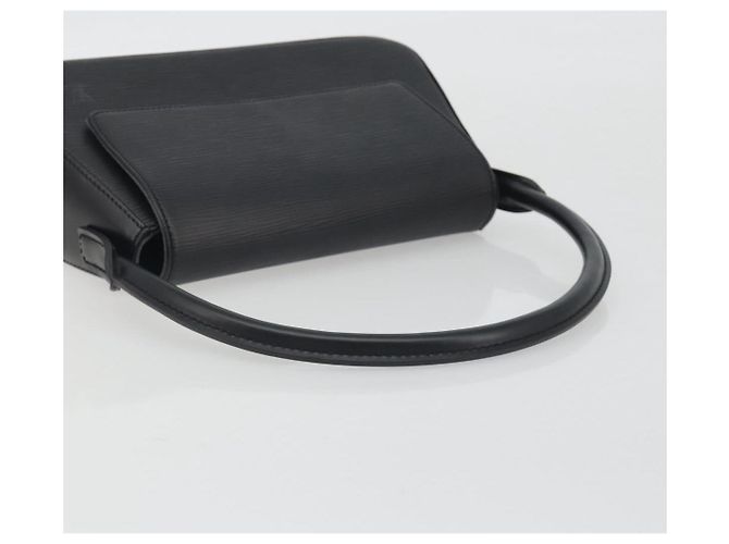 Borsa a Spalla LOUIS VUITTON Epi Mini Looping Shoulder Bag SPO Black LV Auth 194642SM Nero - vista 7