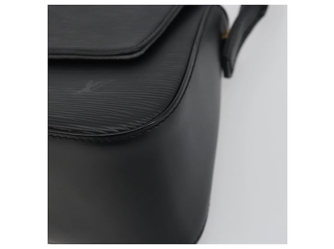 Borsa a Spalla LOUIS VUITTON Epi Mini Looping Shoulder Bag SPO Black LV Auth 194642SM Nero - vista 9