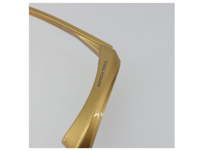 Occhiali da sole BOTTEGA VENETA Plastica Gold Auth BA14134M D'oro - vista 14