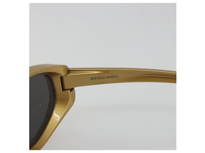 Occhiali da sole BOTTEGA VENETA Plastica Gold Auth BA14134M D'oro - vista 9