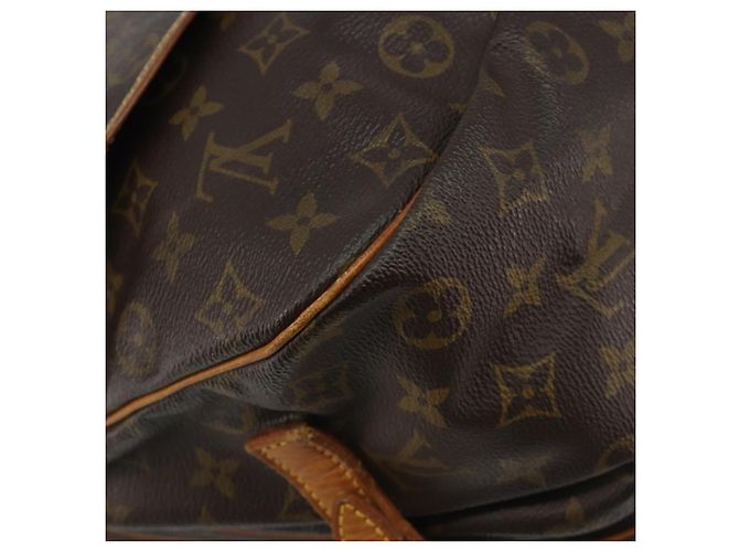 LOUIS VUITTON Monogram Saumur 35 Schultertasche M42254 LV Auth ep15155 Monogramm - Ansicht 16