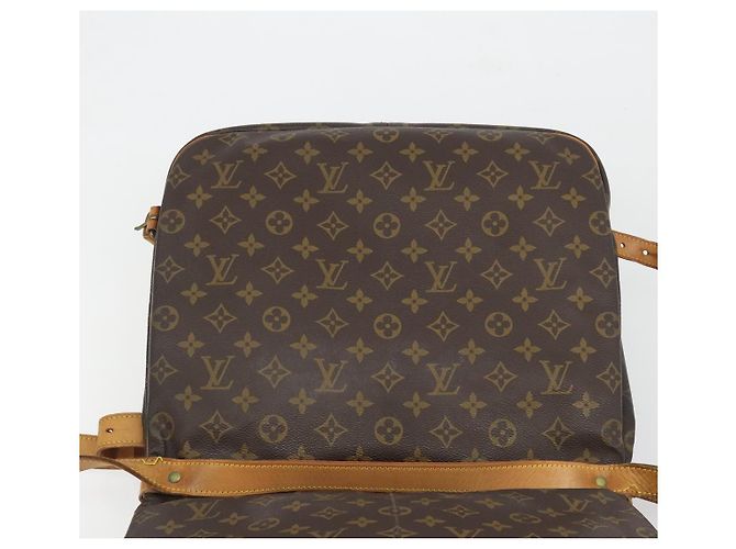 LOUIS VUITTON Monogram Saumur 35 Schultertasche M42254 LV Auth ep15155 Monogramm - Ansicht 19
