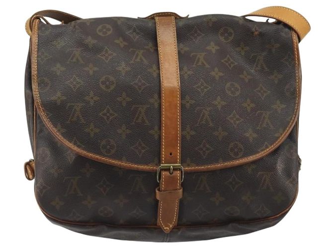 LOUIS VUITTON Monogram Saumur 35 Schultertasche M42254 LV Auth ep15155 Monogramm - Ansicht 2