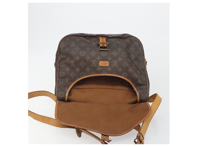 LOUIS VUITTON Monogram Saumur 35 Schultertasche M42254 LV Auth ep15155 Monogramm - Ansicht 22