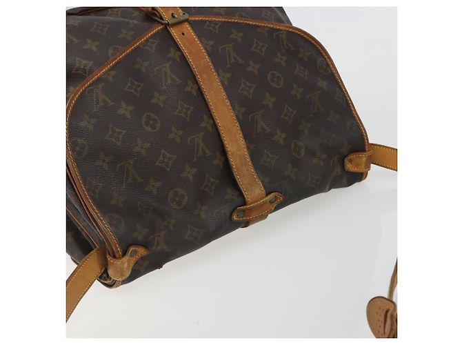 LOUIS VUITTON Monogram Saumur 35 Schultertasche M42254 LV Auth ep15155 Monogramm - Ansicht 6