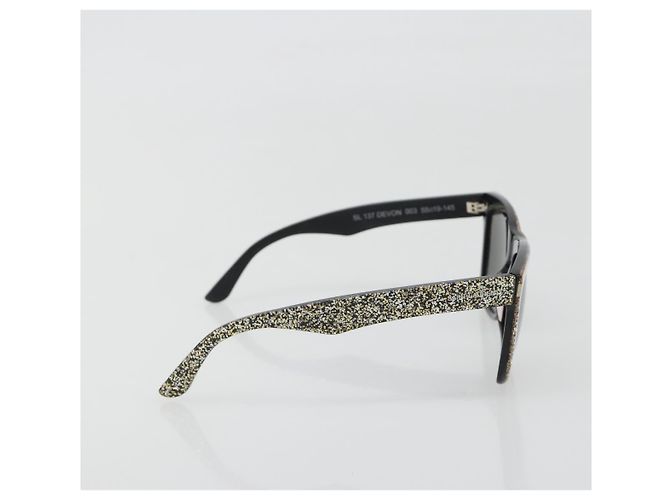 Occhiali da sole SAINT LAURENT in plastica Nero Auth bs36603 - vista 5