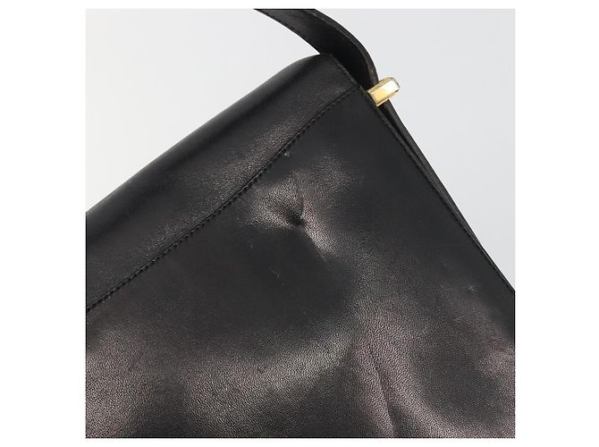 Céline CELINE Schultertasche aus Leder Schwarz Gold Auth bs36609 Golden - Ansicht 14