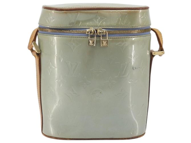 LOUIS VUITTON Borsa Sullivan Verticale Monogram Vernis Lavande M91258 Auth 195205 - vista 2