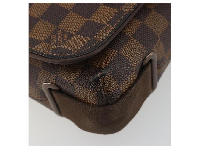 LOUIS VUITTON Borsa a tracolla Damier Ebene Brooklyn PM N51210 LV Auth 193987 - vista 14