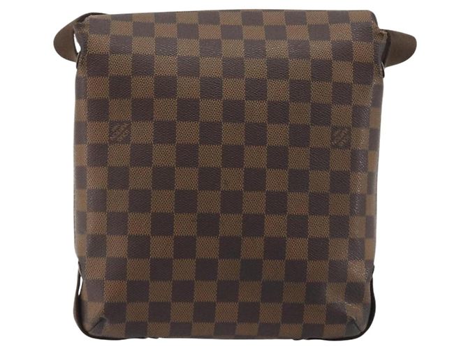 LOUIS VUITTON Borsa a tracolla Damier Ebene Brooklyn PM N51210 LV Auth 193987 - vista 2