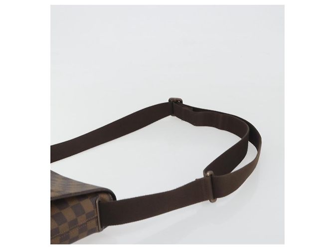 LOUIS VUITTON Borsa a tracolla Damier Ebene Brooklyn PM N51210 LV Auth 193987 - vista 8