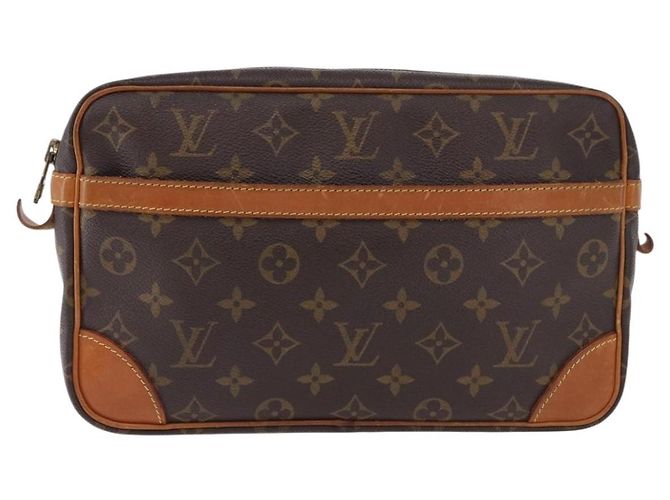 LOUIS VUITTON Clutch Monogram Compiegne 28 M51845 LV Auth 193376 Monogramma - vista 2