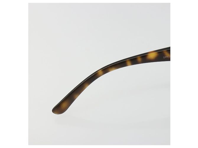 Gafas de sol PRADA estampado de carey plástico marrón oro Auth BA14251V Castaño Dorado - vista 14
