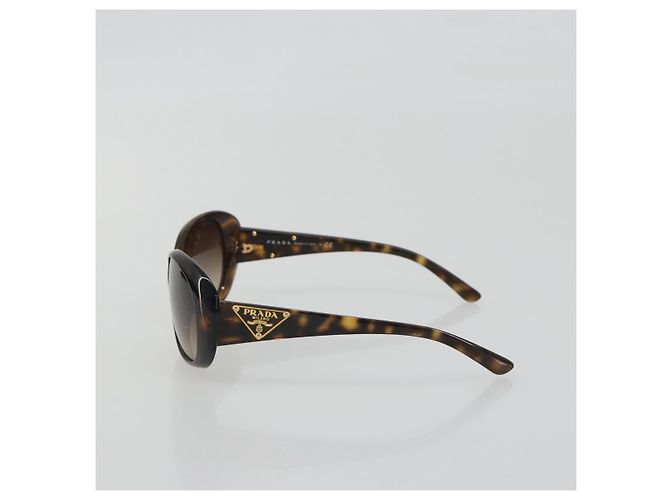 Gafas de sol PRADA estampado de carey plástico marrón oro Auth BA14251V Castaño Dorado - vista 4