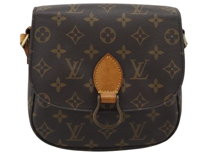 LOUIS VUITTON Borsa a Spalla Monogram Saint Cloud MM M51243 LV Auth 193923 Monogramma - vista 13