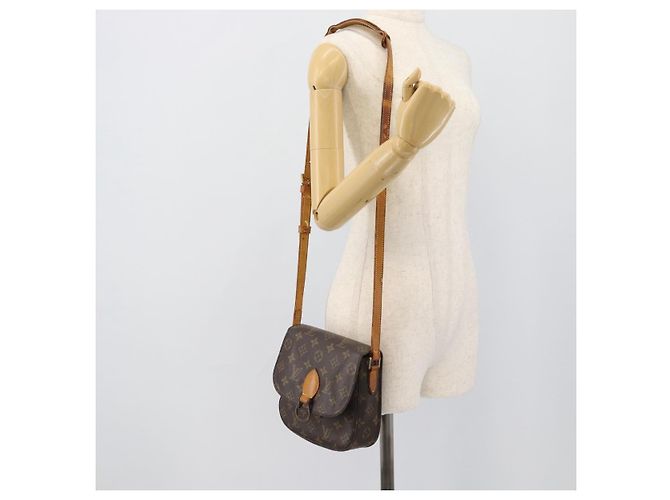LOUIS VUITTON Borsa a Spalla Monogram Saint Cloud MM M51243 LV Auth 193923 Monogramma - vista 26