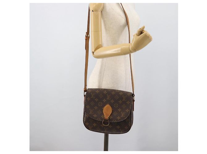 LOUIS VUITTON Borsa a Spalla Monogram Saint Cloud GM M51242 LV Auth ka5519 Monogramma - vista 27