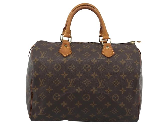 LOUIS VUITTON Borsa Monogram Speedy 30 M41526 LV Auth 194889 Monogramma - vista 13