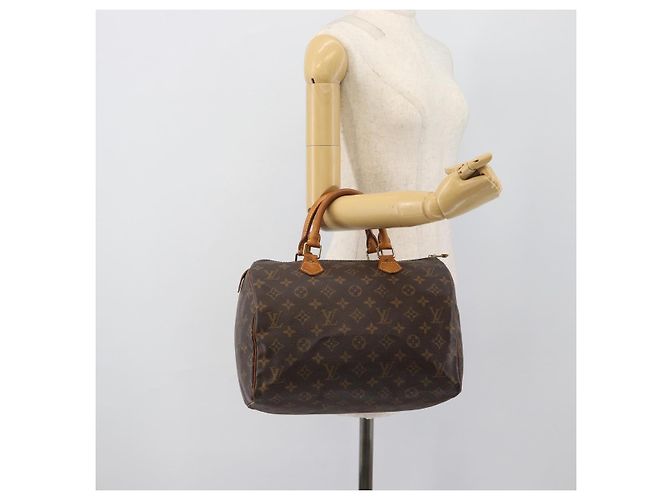 LOUIS VUITTON Borsa Monogram Speedy 30 M41526 LV Auth 194889 Monogramma - vista 20