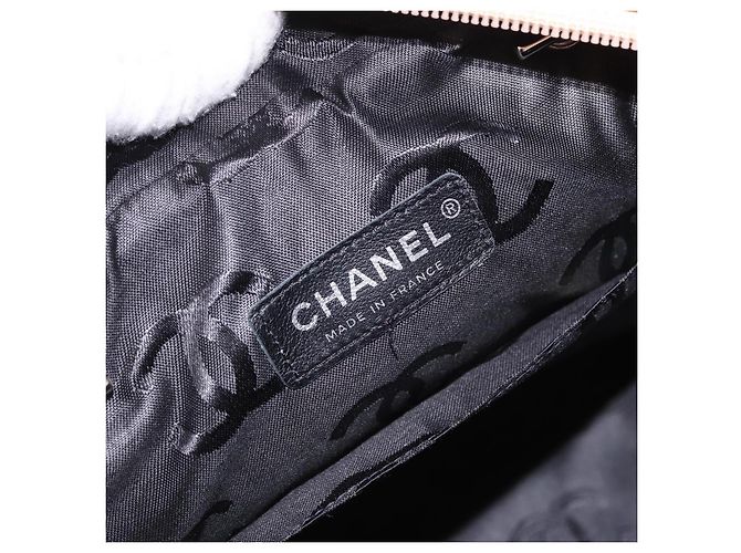 CHANEL Cambon Line Matelassé Boston Bag Pelle Rosa Argento CC Auth 193910SAV - vista 15