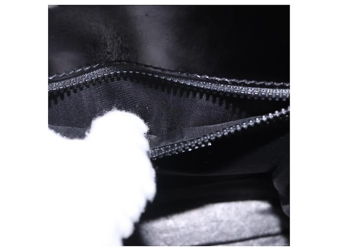 Céline Borsa CELINE in pelle 2way Nera Oro Auth 193583A Nero D'oro - vista 23