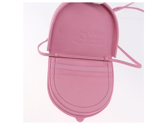 LOEWE x Studio Ghibli Howl's Moving Castle Heel Small Howl Pouch Auth 167471M Rosa - vista 10
