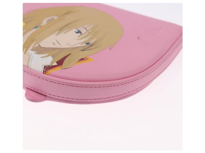 LOEWE x Studio Ghibli Howl's Moving Castle Heel Small Howl Pouch Auth 167471M Rosa - vista 15