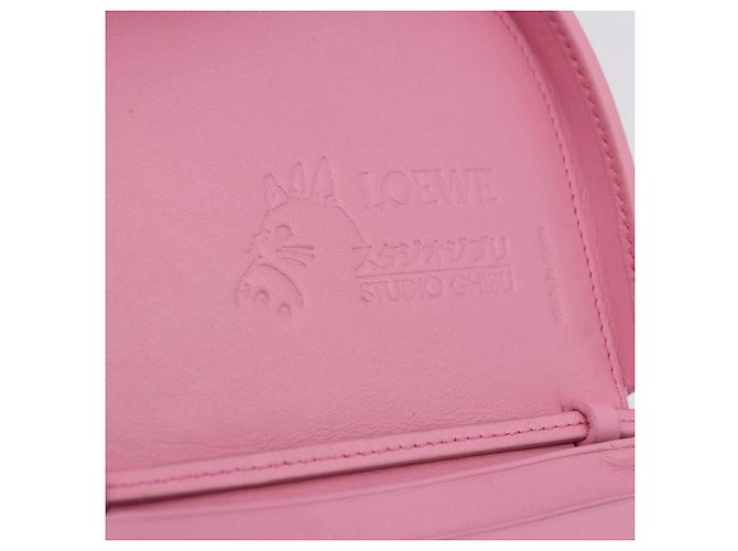 LOEWE x Studio Ghibli Howl's Moving Castle Heel Small Howl Pouch Auth 167471M Rosa - vista 20
