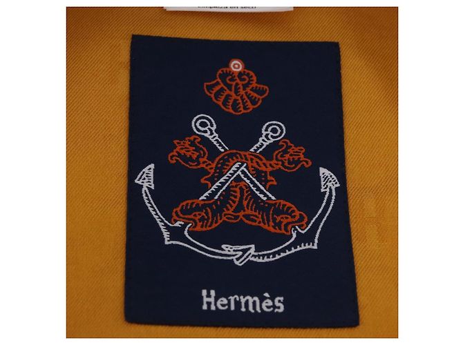 Hermès HERMES Cap aus Canvas Weiß Auth ki6748M - Ansicht 9