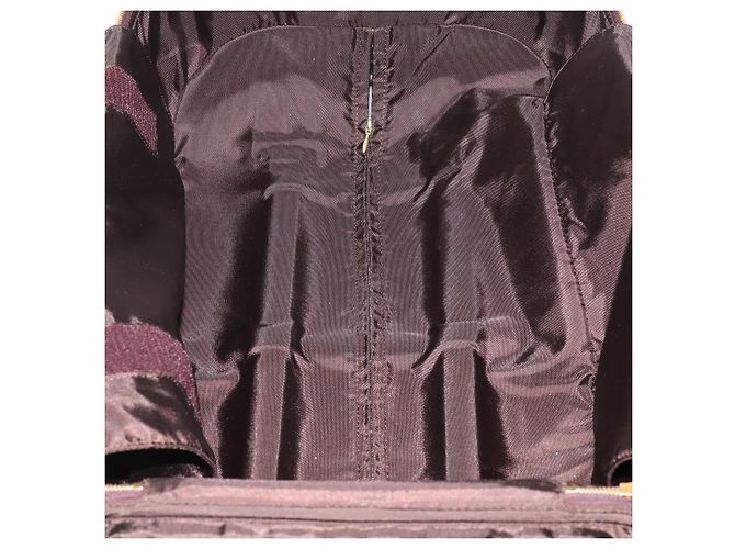 LOUIS VUITTON Monogram Vernis Pegas 45 Valigia Amarante M91277 LV Auth 191745A Bordò - vista 11