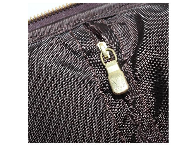 LOUIS VUITTON Monogram Vernis Pegas 45 Valigia Amarante M91277 LV Auth 191745A Bordò - vista 25