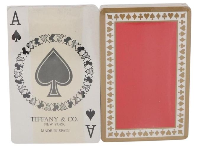 Autre Marque TIFFANY&Co. Playing Cards 2 Set Blue Red Auth 195165A - view 3