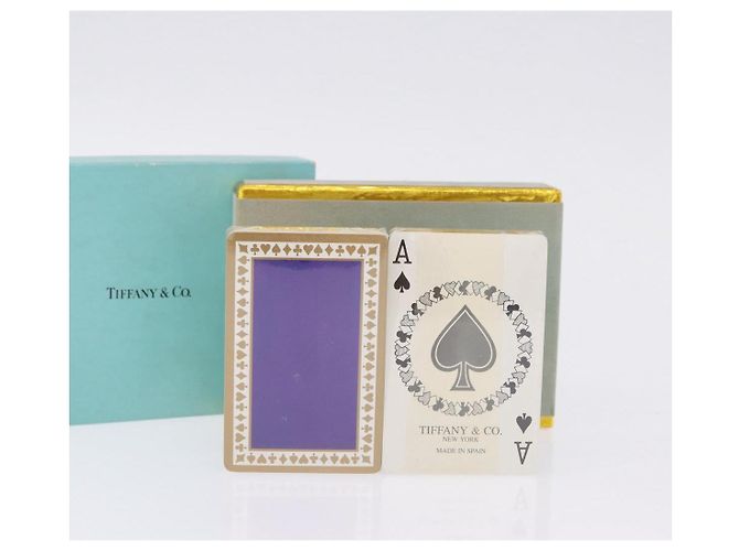 Autre Marque TIFFANY&Co. Playing Cards 2 Set Blue Red Auth 195165A - view 6