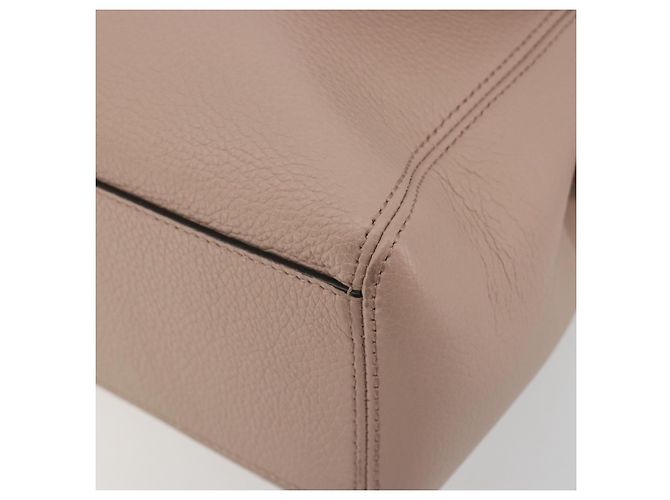 Borsa a Spalla BALLY in Pelle Rosa Argento Auth BA14581A - vista 10
