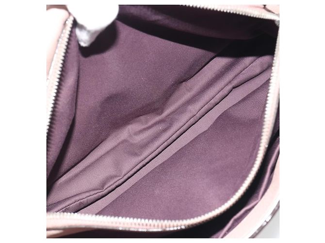 Borsa a Spalla BALLY in Pelle Rosa Argento Auth BA14581A - vista 17