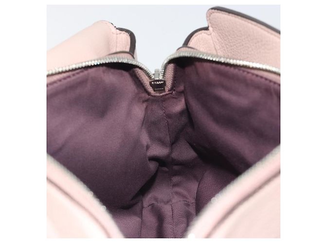 Borsa a Spalla BALLY in Pelle Rosa Argento Auth BA14581A - vista 18