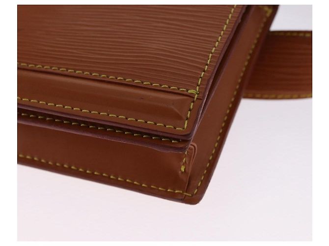 LOUIS VUITTON Epi Ceinture Tilsitt Pochette Zipangu Gold M52598 LV Auth 194712V - vista 16