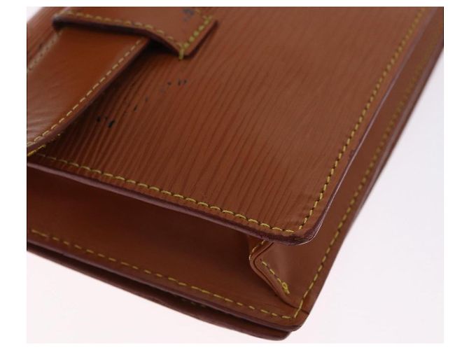 LOUIS VUITTON Epi Ceinture Tilsitt Pochette Zipangu Gold M52598 LV Auth 194712V - vista 17