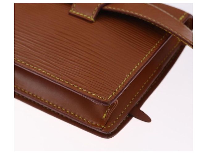 LOUIS VUITTON Epi Ceinture Tilsitt Pochette Zipangu Gold M52598 LV Auth 194712V - vista 18