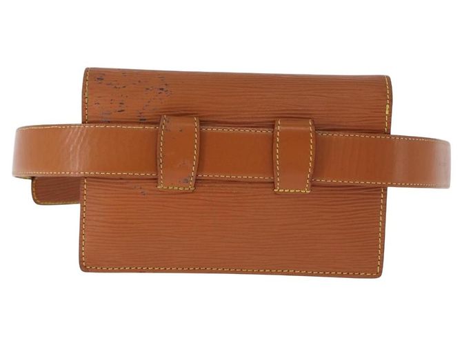 LOUIS VUITTON Epi Ceinture Tilsitt Pochette Zipangu Gold M52598 LV Auth 194712V - vista 2