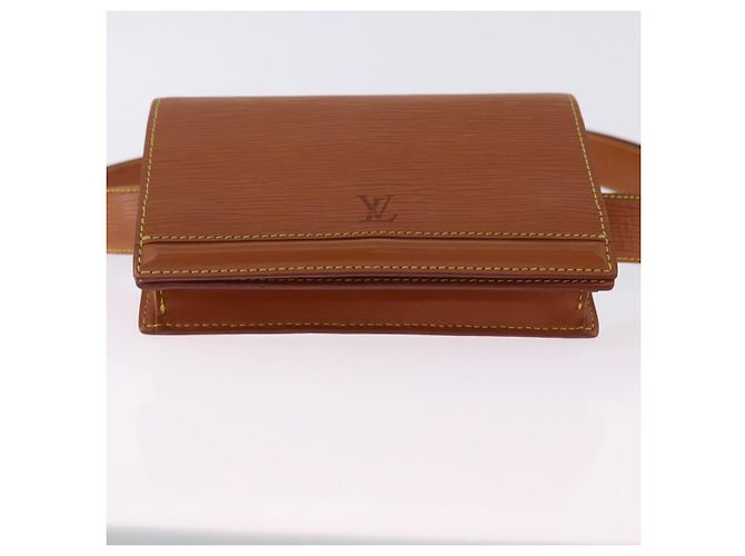 LOUIS VUITTON Epi Ceinture Tilsitt Pochette Zipangu Gold M52598 LV Auth 194712V - vista 6