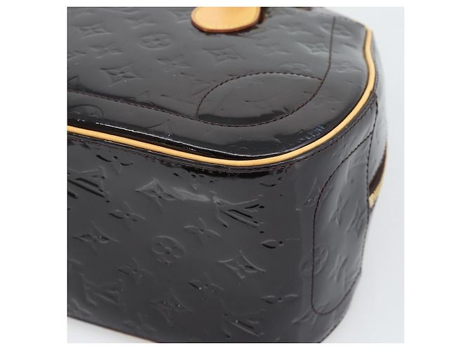 LOUIS VUITTON Borsa Monogram Vernis Summit Drive Amarante M93516 Auth ka5469 Bordò - vista 12