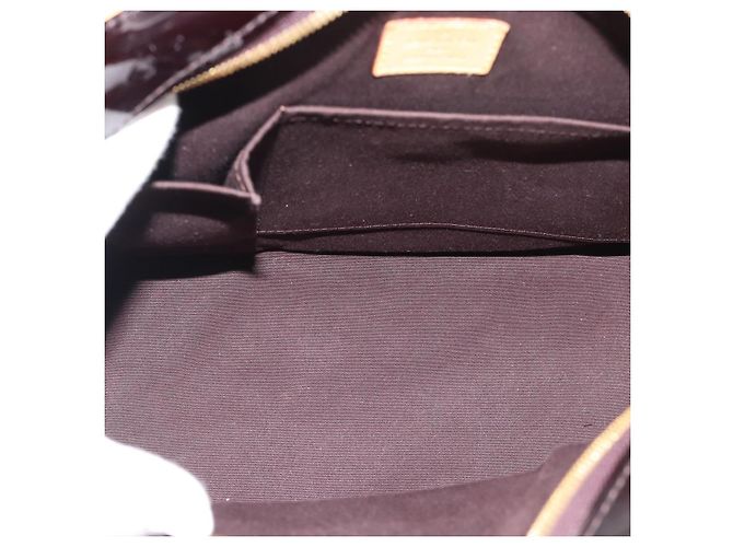 LOUIS VUITTON Borsa Monogram Vernis Summit Drive Amarante M93516 Auth ka5469 Bordò - vista 16