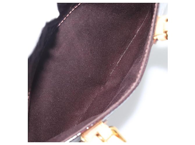 LOUIS VUITTON Borsa Monogram Vernis Summit Drive Amarante M93516 Auth ka5469 Bordò - vista 21